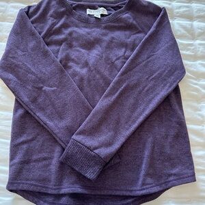 Karen Neuburger Purple Crew Neck Sweater